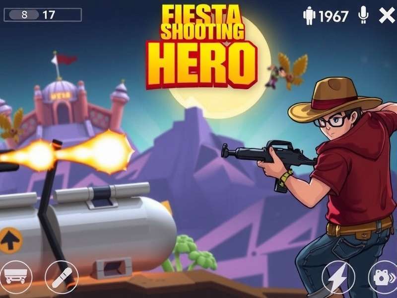 Fiesta Shooting Hero gameplay screenshot